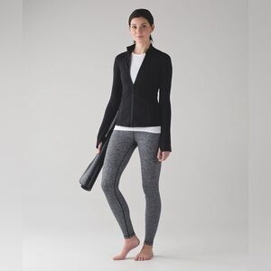 Lululemon | Heathered Black Wunder Under Low-Rise Tight